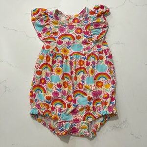Posh peanut bubble romper 3-6m